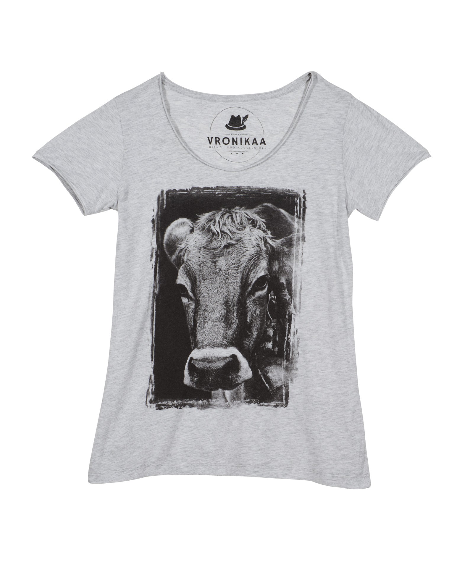 Freisteller Allgäuer Kuh Shirt Damen