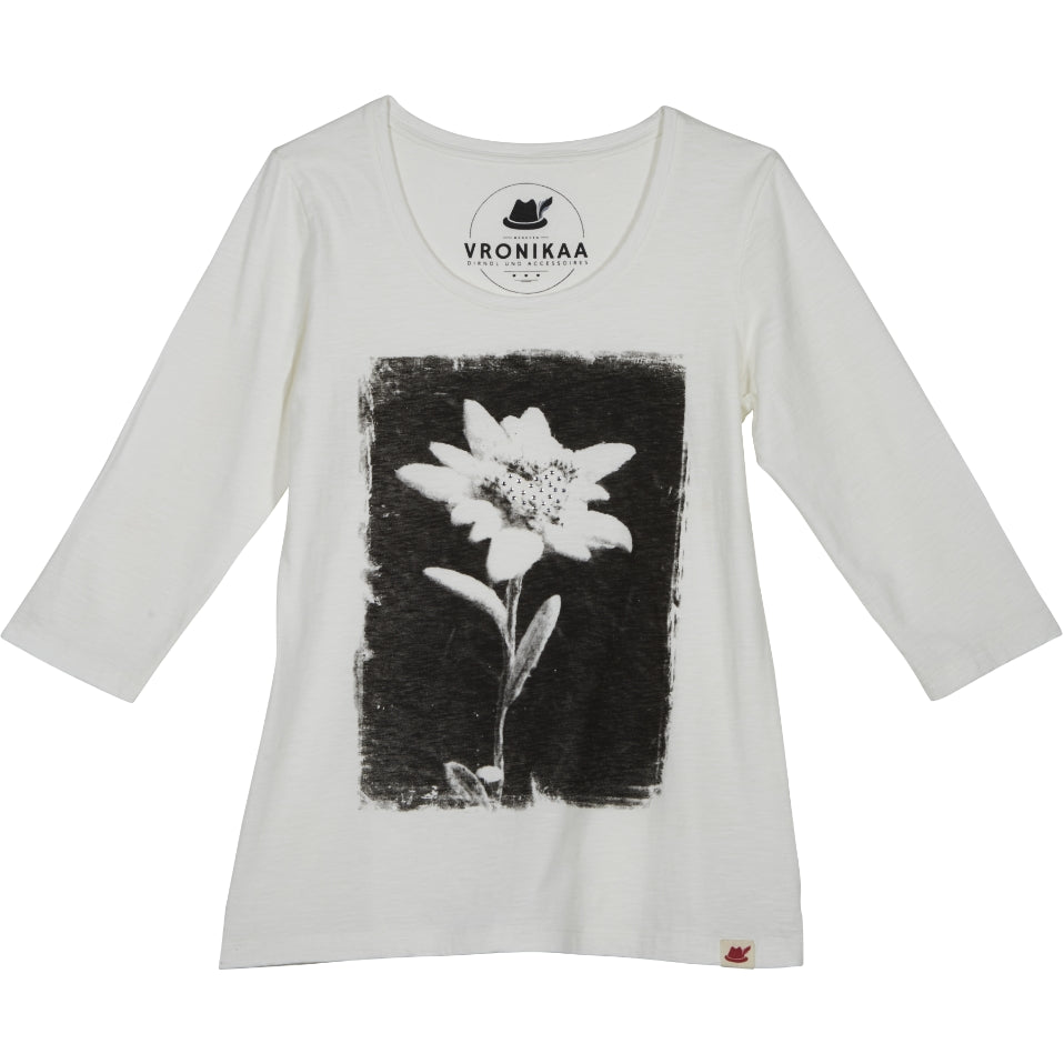 Shirt Edelweiß Strass Damen
