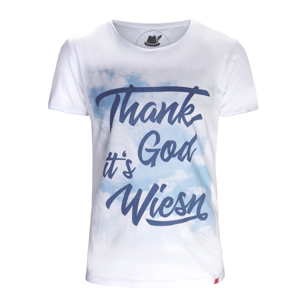Freisteller von dem Shirt Thank God itß´s Wiesn