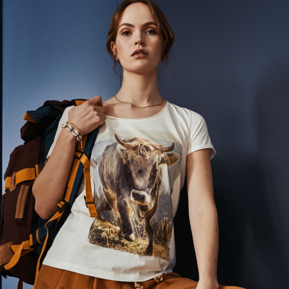 Shirt Bergkuh Damen